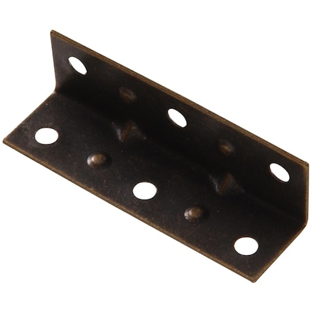 Ornatus Outdoors Carded - Inside Corner Braces, Antique Brass - 3.5 x 0.75 in. OR4004427